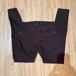H&M Chocolate Brown Trousers